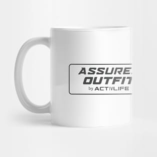 Assured Outfit by Activlife Wear Tagline Logo Sports Branding Mug